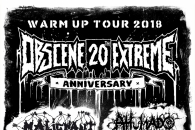Těšíme se na Vás na našem Warm up tour, kde budete mít možnost pořídit si limitovanou edici OEF 2018 - 20th anniversary triček a designové papírové vstupenky!!!