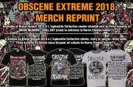 OBSCENE EXTREME 2018 - MERCH REPRINT!!!