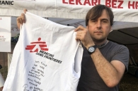 Charity auction: Special vest signed by Barney from Napalm Death!!!