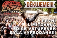 LIMITOVANÁ EDICE VSTUPENEK ZA 1900 KČ JE TADY!!! 