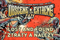 ZTRÁTY A NÁLEZY - Vše co se na OBSCENE EXTREME 2021 našlo a bylo předáno OEF Crew!!!