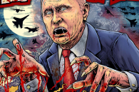 CHARITATIVNÍ TRIČKA PRO UKRAJINU!!! EVIL OVER KYIV!!!