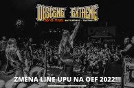 ZMĚNA LINE-UPU NA OEF 2022!!! 