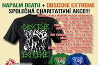 NAPALM DEATH + OBSCENE EXTREME pro Lékaře Bez Hranic!!!