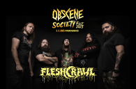 Obscene Society Fest 2025 se blíží a my konečně doplňujeme sestavu o headlinera - Fleshcrawl!!! 