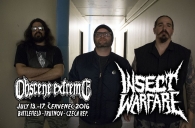  INSECT WARFARE vysvětlují důvody pro finálový reunion pro britský legendární časopis TERRORIZER!!!