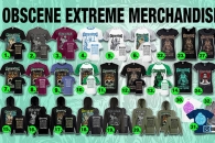 OBSCENE EXTREME MERCHANDISE 2016!!! 