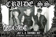 Legenda švédské hardcore/punk scény CRUDE S.S. na OEF 2017!!!