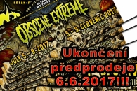 PŘEDPRODEJ VSTUPENEK NA OBSCENE EXTREME 2017!!!